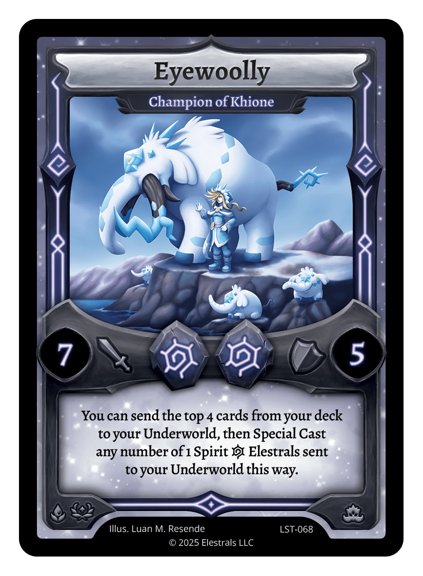 Eyewoolly - Champion of Khione - LST-068